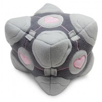 Weighted Companion Cube Plush Review Valve Portal 1 2