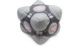 Weighted Companion Cube Plush Review Valve Portal 1 2